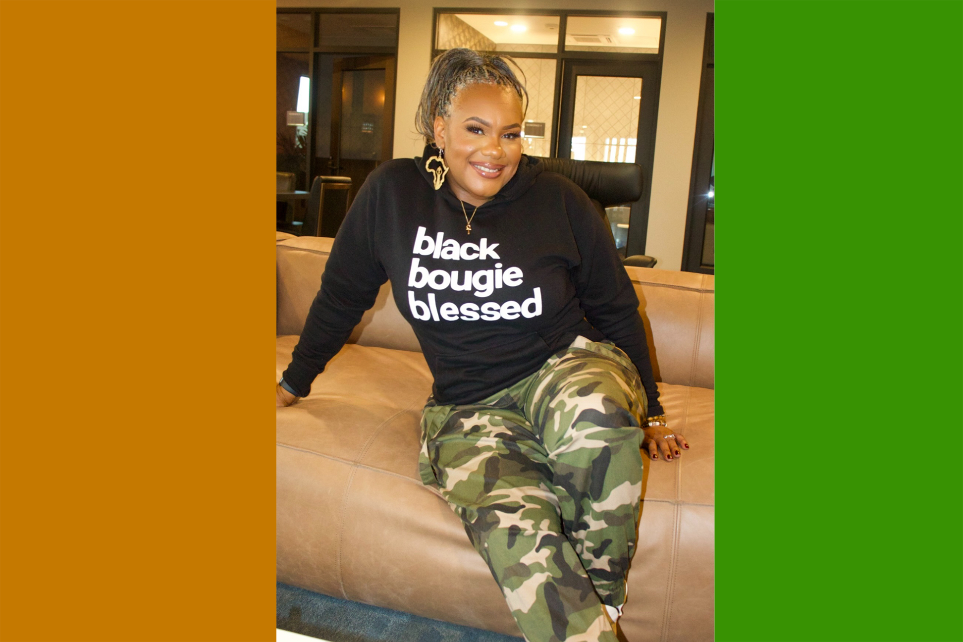 Black Bougie Blessed Hoodie